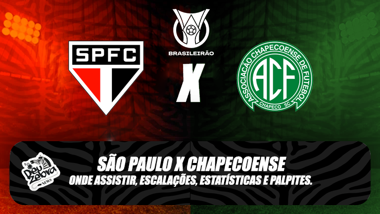 São Paulo x Chapecoense